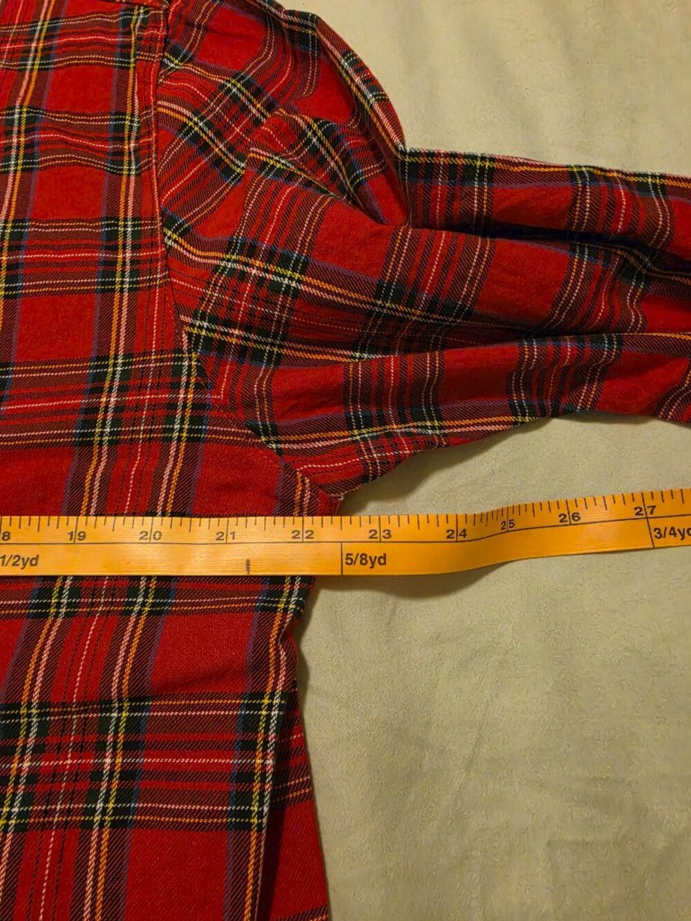 Disney Cakeworthy Mickey Mouse Plaid Button-Up Large - Picture 5 of 7
